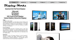 Desktop Screenshot of display-works.com